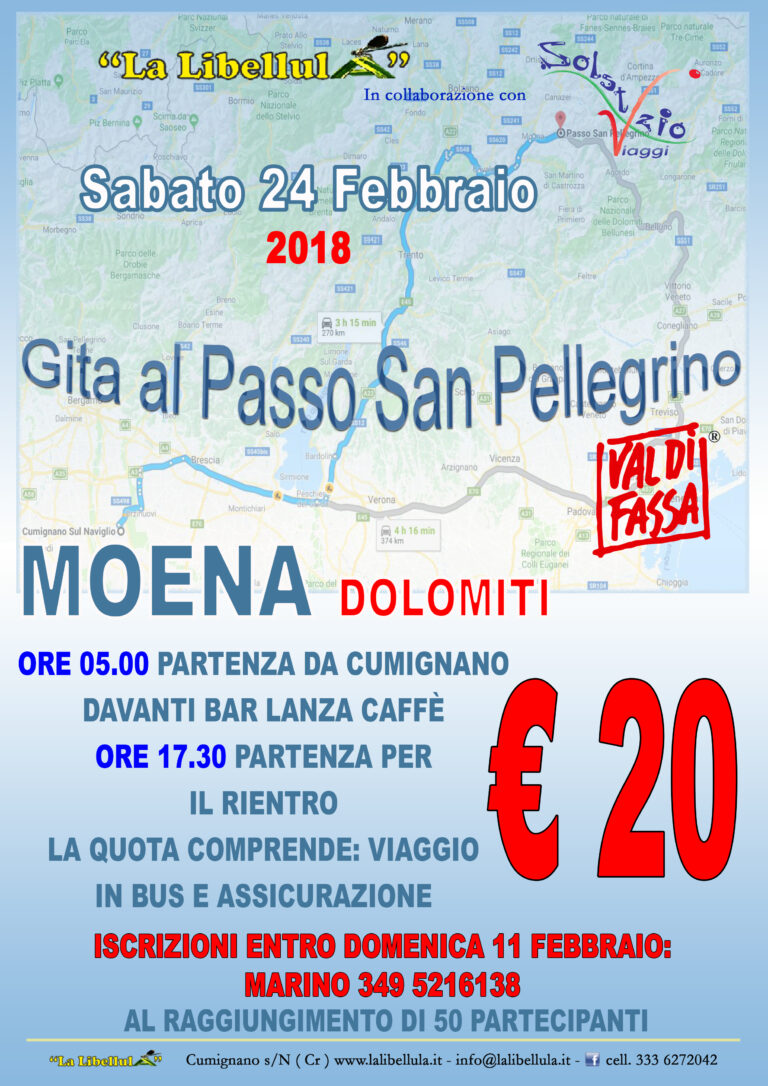 Gita al Passo San Pellegrino – Moena (Val di Fassa)