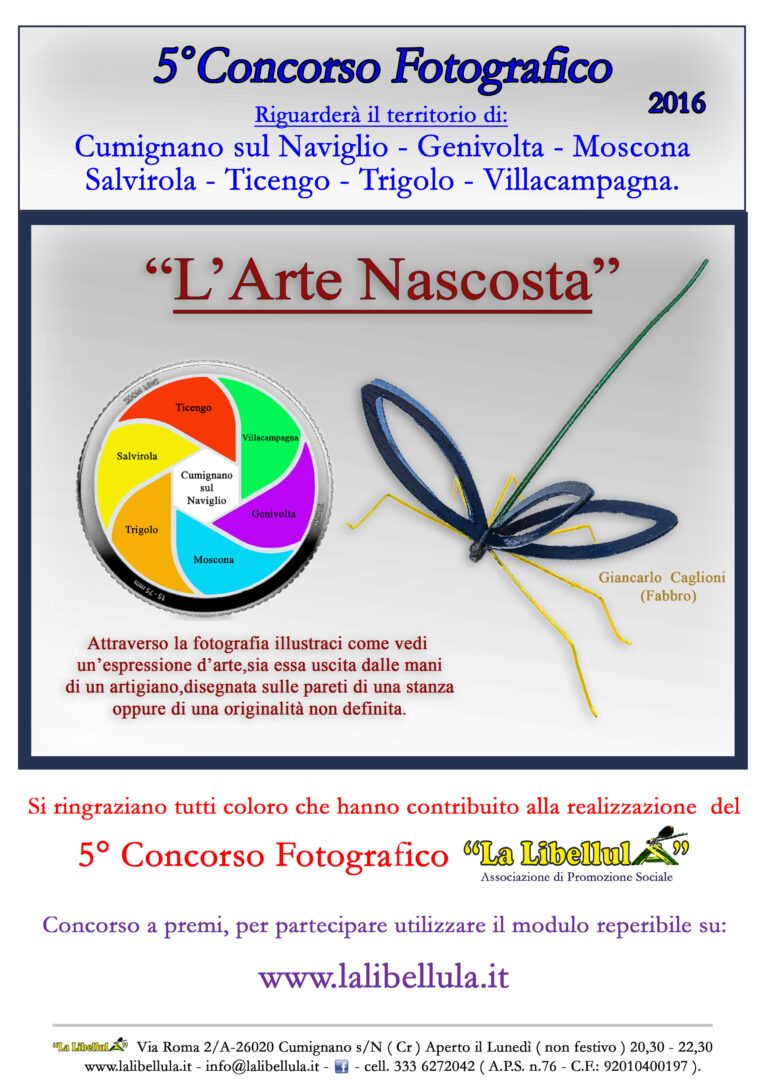 5° Concorso Fotografico 2016