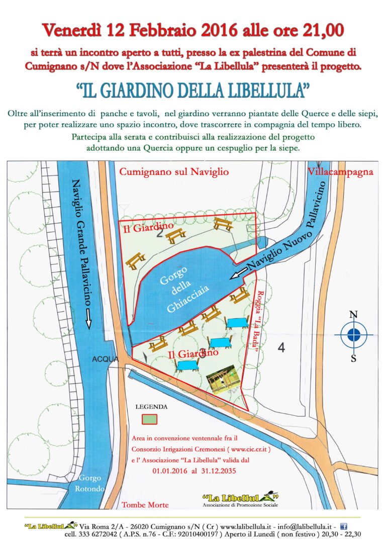 Presentazione progetto “Il Giardino Della Libellula”